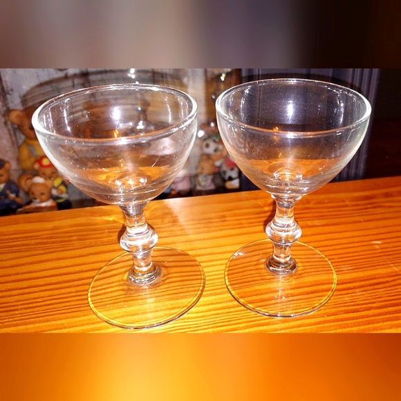 BAMBOO Other - SOLD-Vintage bamboo stem glasses from 1930s Sherry/cordial excellent condition